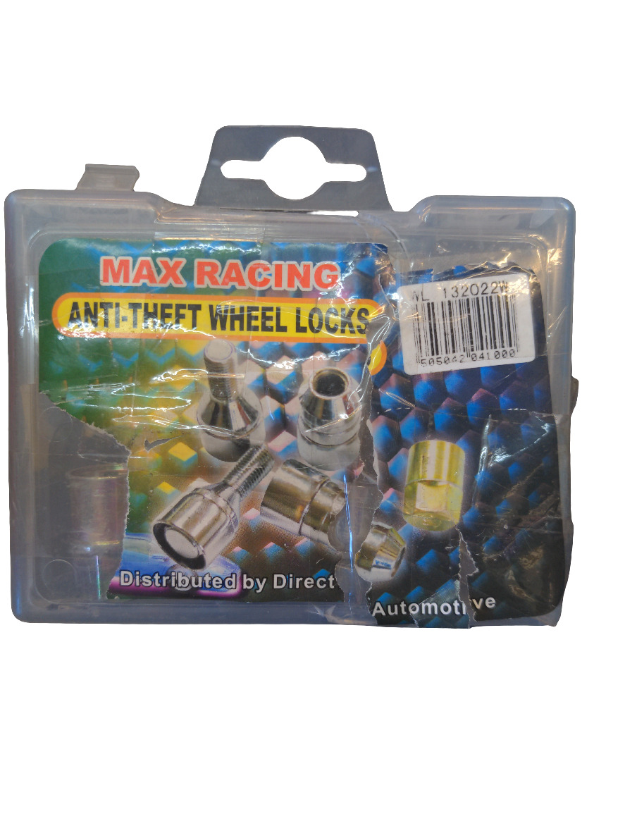 Max Racing Anti Theft Wheel Locks