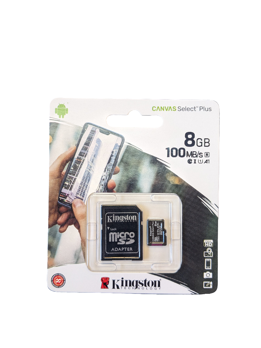 Kingston 8GB Micro SD Card SDHC SDXC Memory Card TF 8GB SD 100mb/s