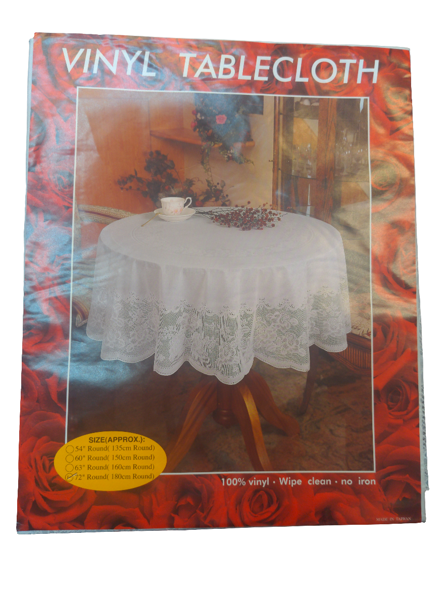 Nappe Vinyle Ronde 180cm