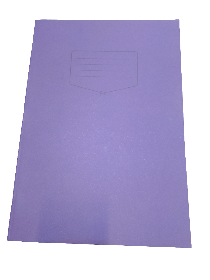 SILVINE CAHIER A4, 80 PAGES, LIGNÉ, SANS BORDURE, AVEC MARGE