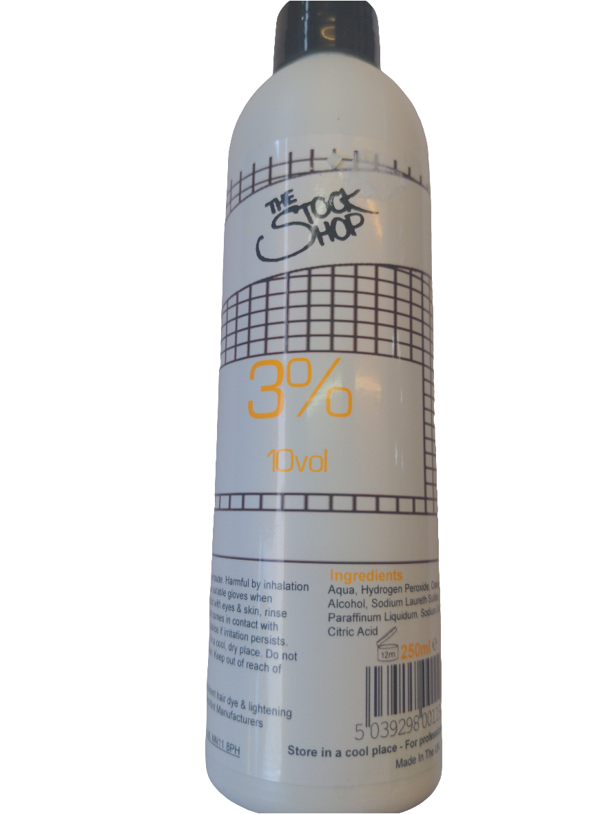 3% 10vol Cream Hydrogen peroxide 250ml
