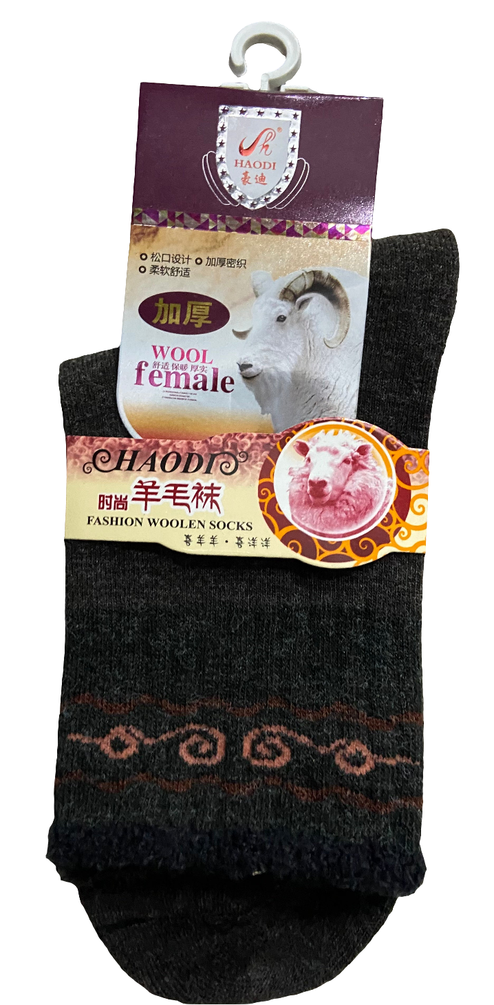 WOMEN WOOLEN SOCKS SINGLE PACK
