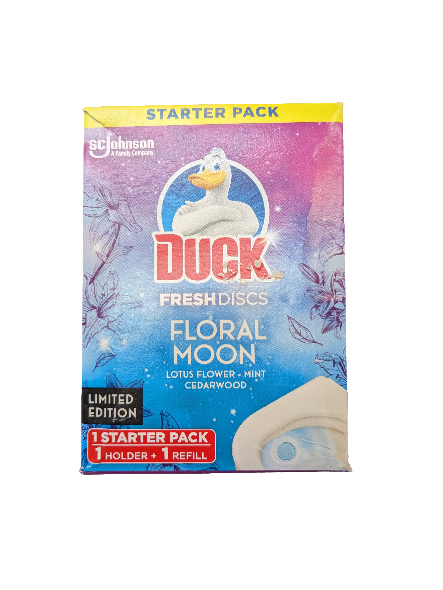 Duck Fresh Discs Floral Moon 1 holder+ 1 Refill