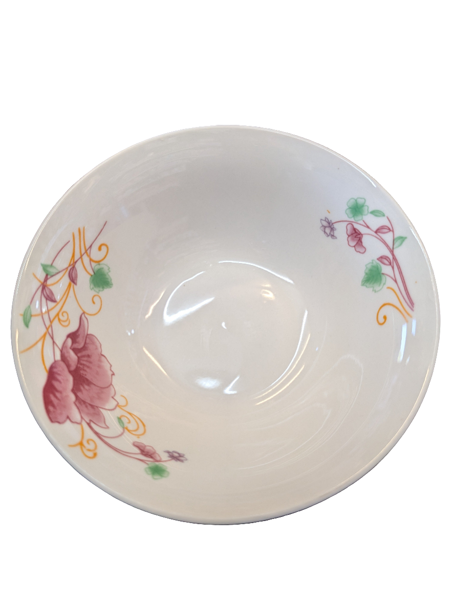 TRI-STAR BOWL 6” Pink Flower