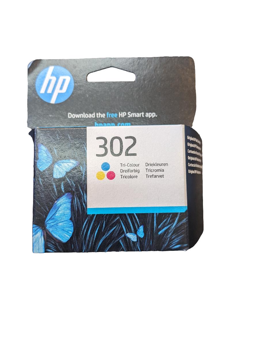 Encre d'imprimante couleur HP 302