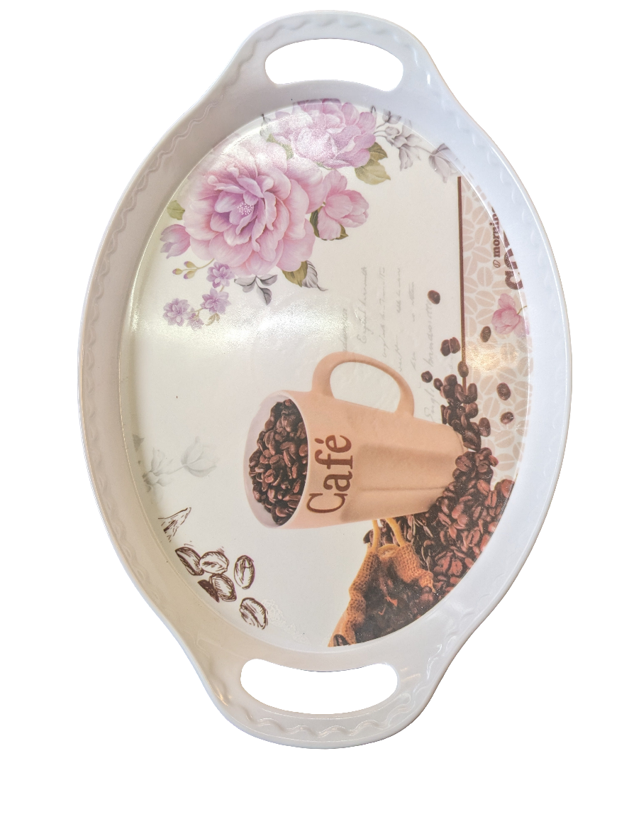 Plastic Serving Tray 38 x 26cm