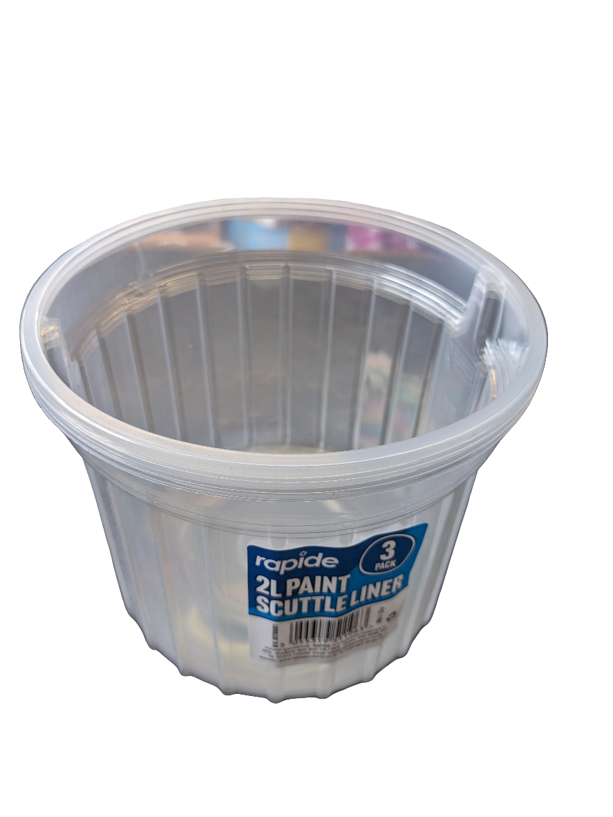 Rapide 3Pack 2ltr Paint Scuttle Liner