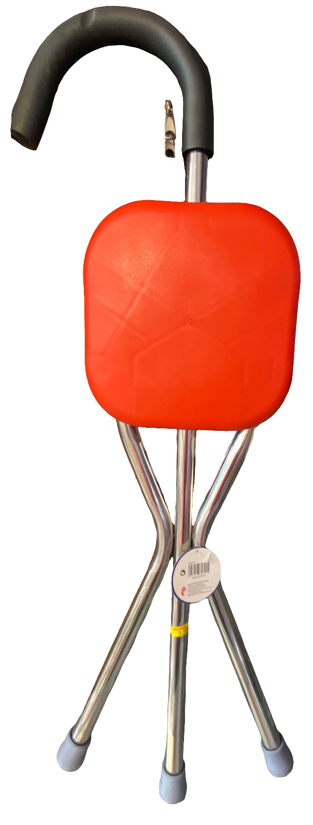 FOLDABLE WALKING STICK WITH SEAT
