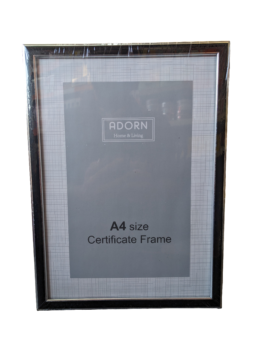 A4 Size Certificate Frame