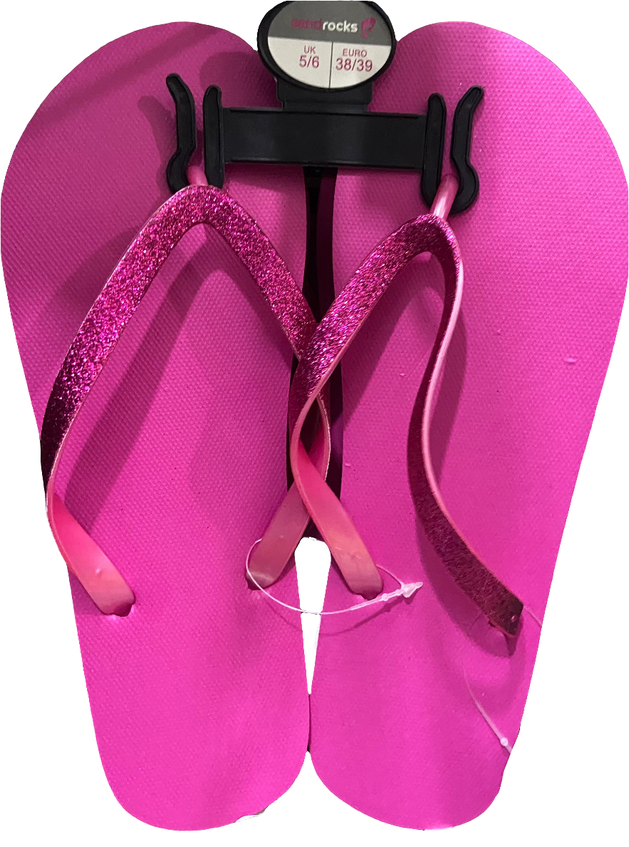 LADIES PLAIN FLIP FLOPS 5/6(UK) 38/39(EURO)