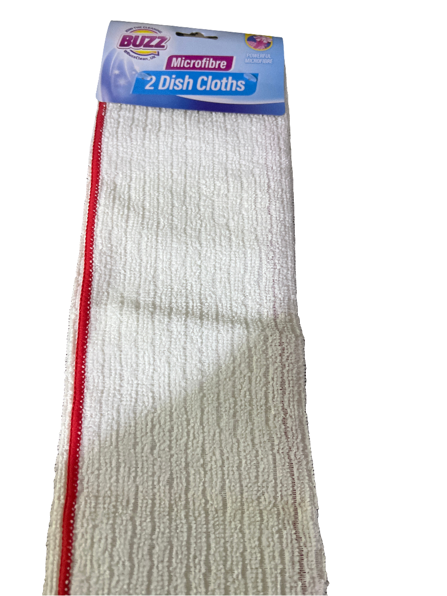 Chiffon à vaisselle, paquet de 2, bande de présentation