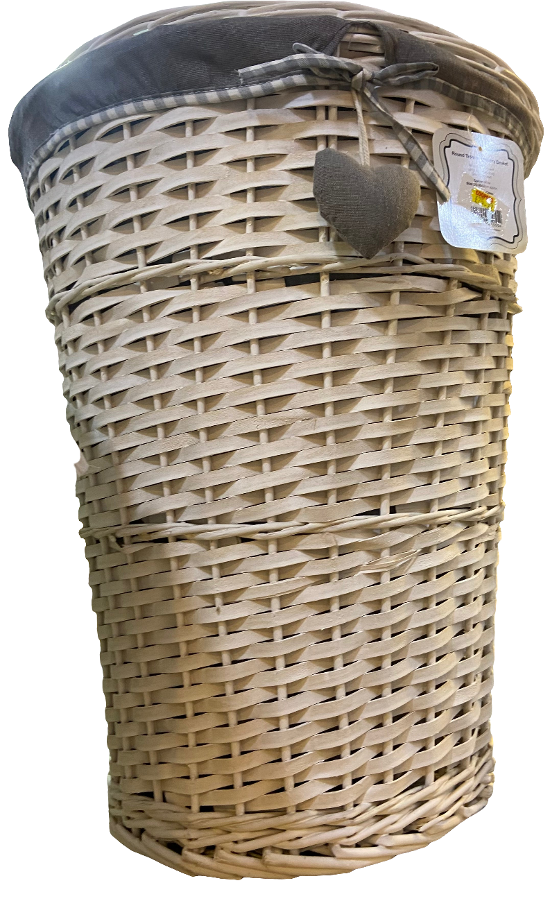 PANIER À LINGE ROND CONIQUE DIAMÈTRE 46x58cm