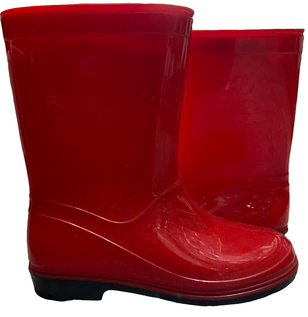 Unisex Kids Basic Wellington Rain Boots 26/8