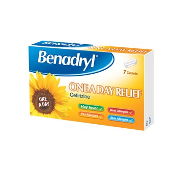 Benadryl Soulagement Quotidien 7 comprimés