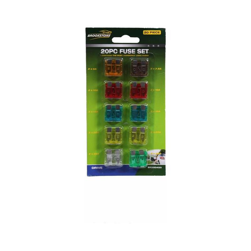 Brookstone
Brookstone 20 Piece Car Fuse Set