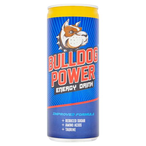 Bulldog Power Energy Drink Can 250ml