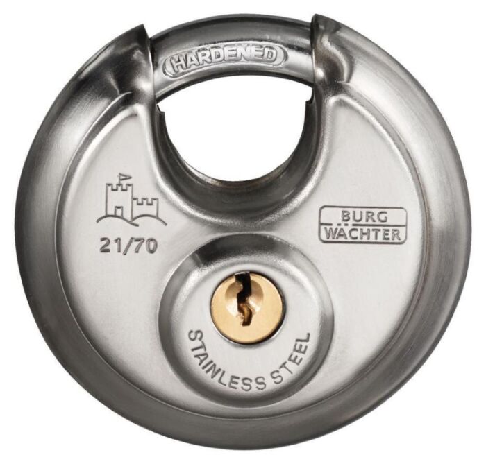 Sterling SPL100 70mm Closed Shackle Disc Padlock