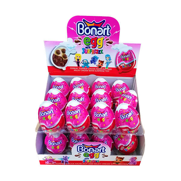 Bonart Egg with Surprise Toy Girls 25g