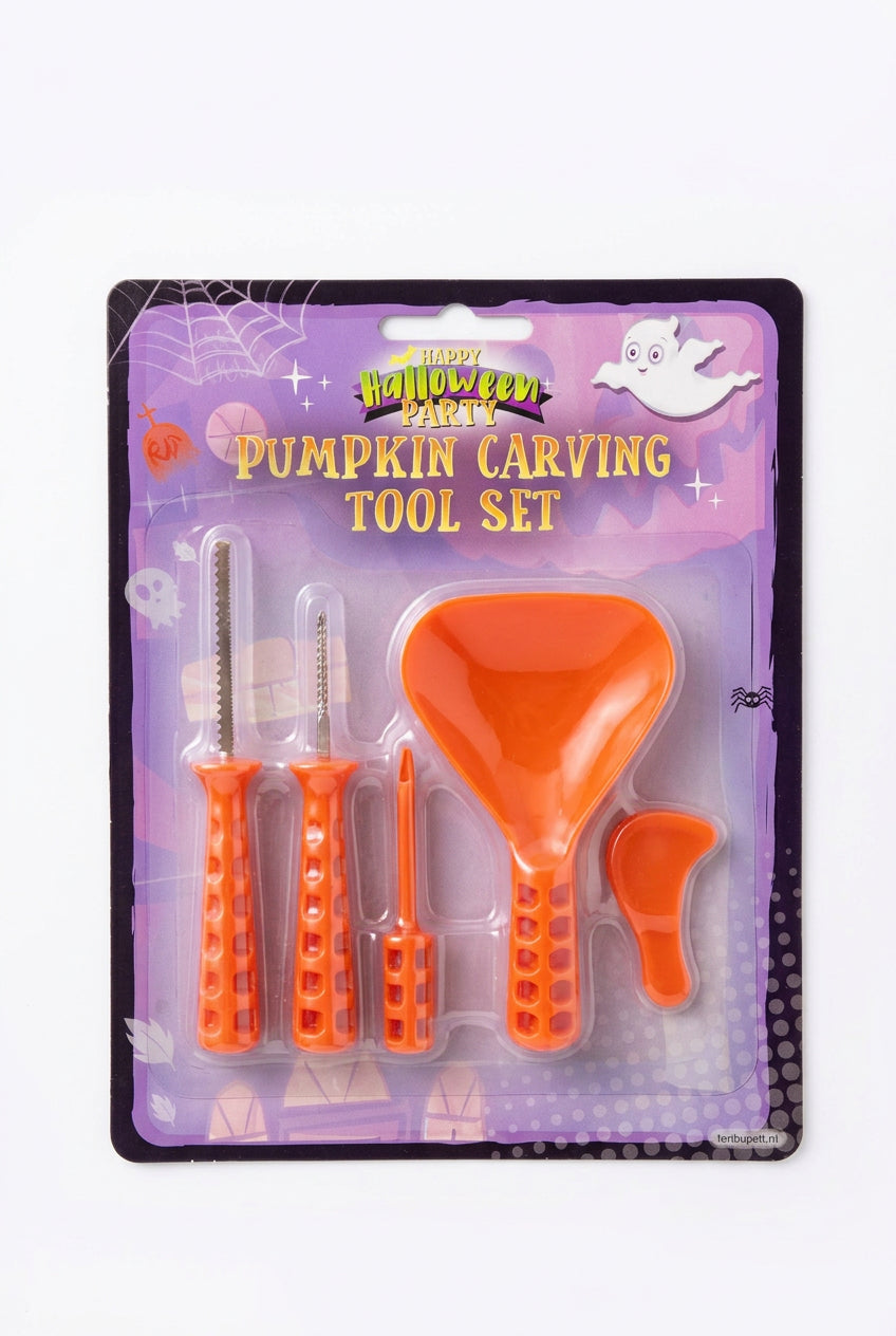 HALLOWEEN PUMPKIN CARVING TOOL SET