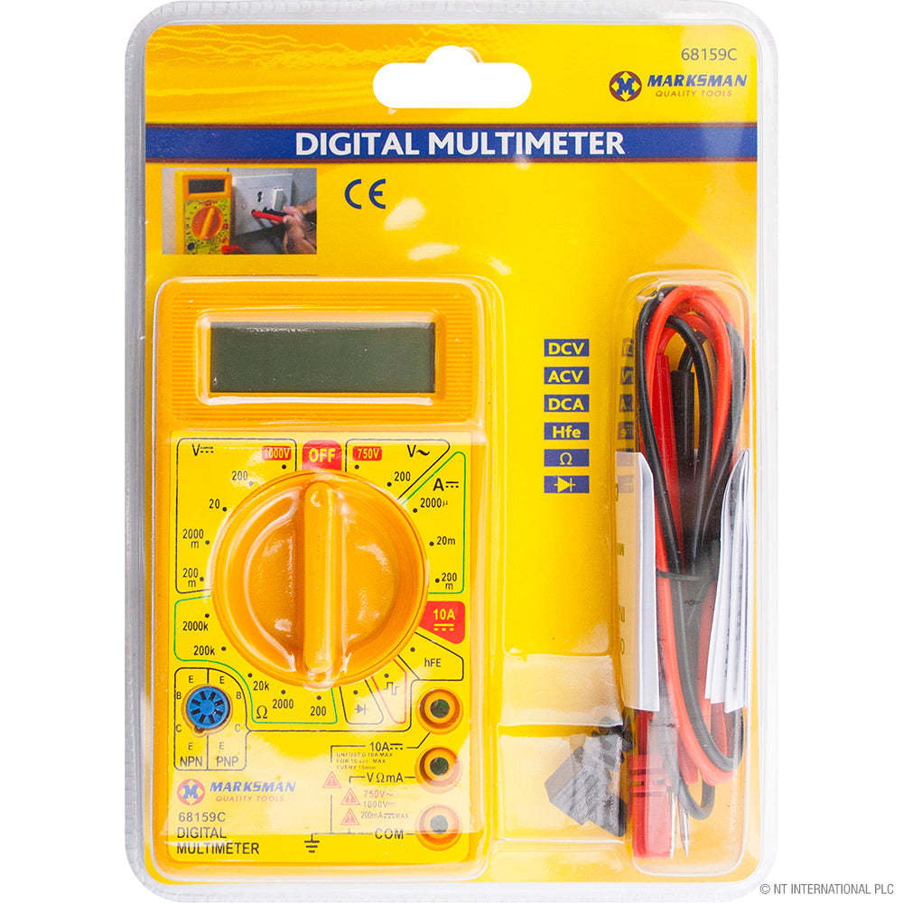 Digital Multimeter/Tester for Accurate Measurements