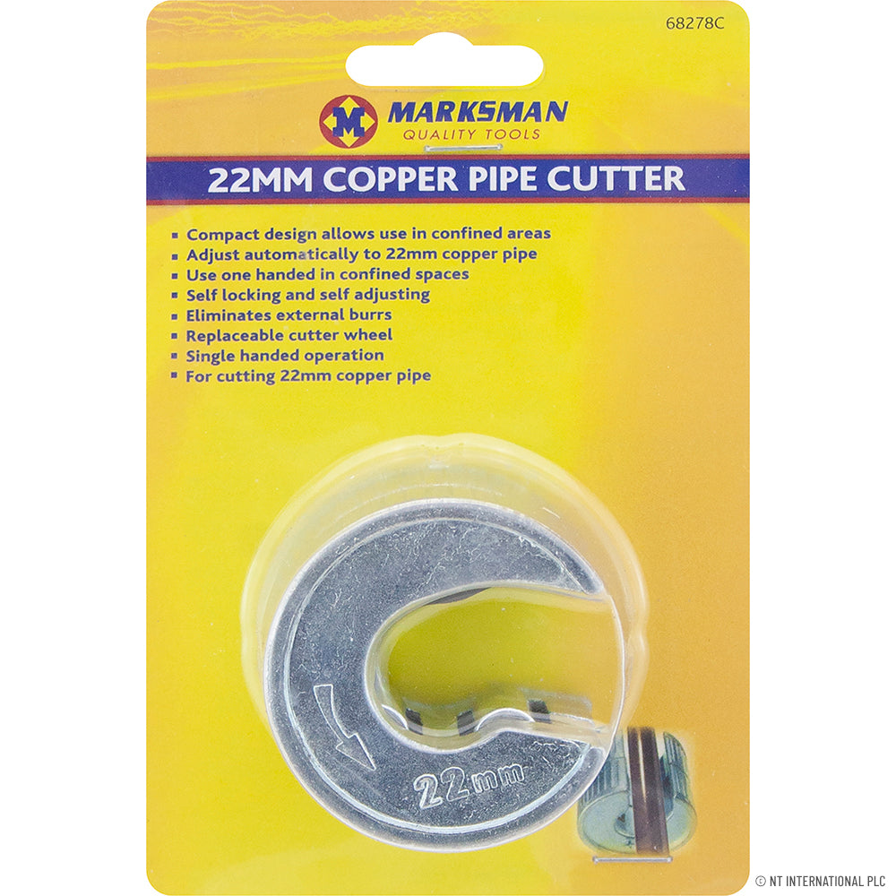 Coupe-tube en cuivre automatique 22 mm pour des coupes nettes