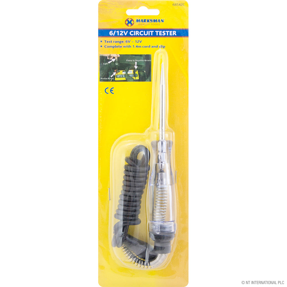 Testeur de circuit polyvalent 6/12V pour des diagnostics rapides et précis