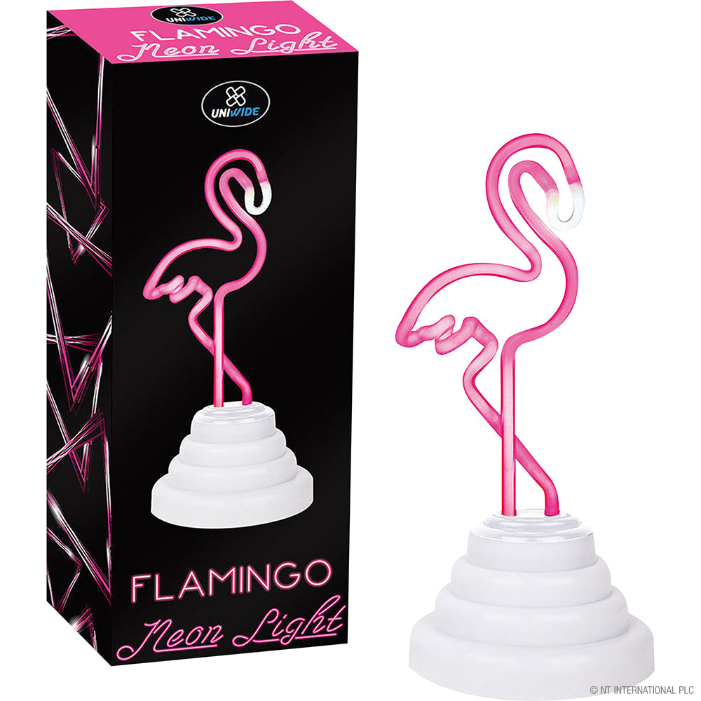Flamant néon Égayez votre intérieur avec une enseigne lumineuse flamant rose néon