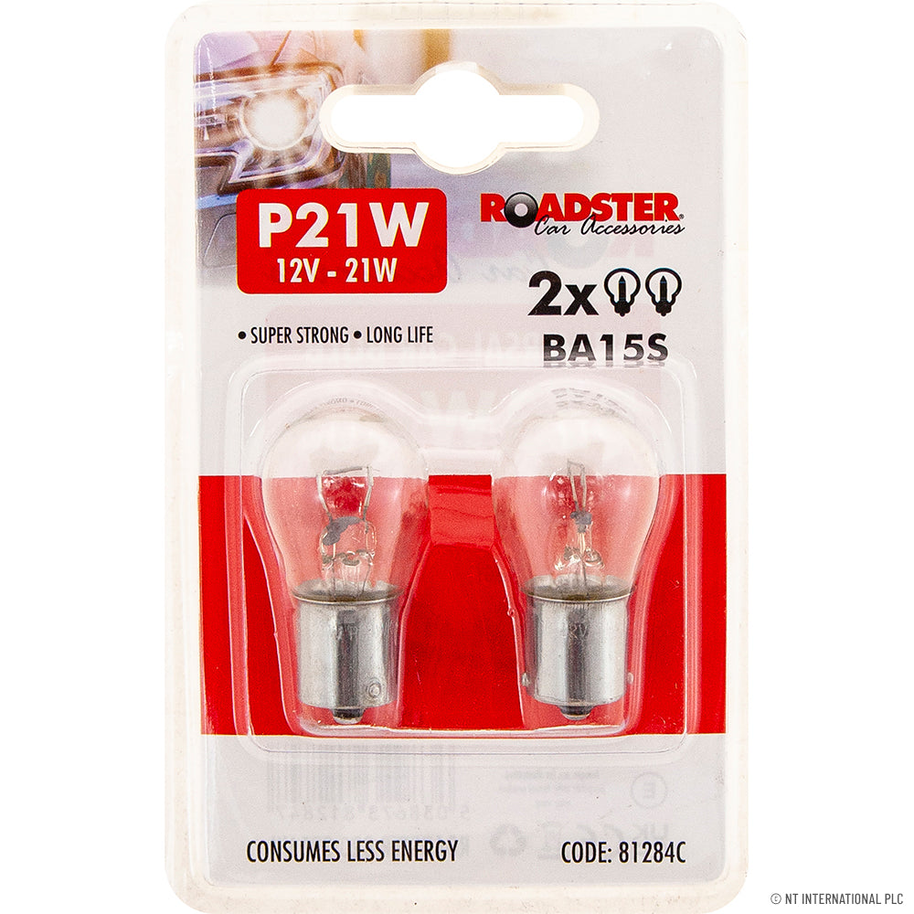 Ampoule de voiture P21W 12V - Ampoule automobile haute performance P21/5W Bay 15D