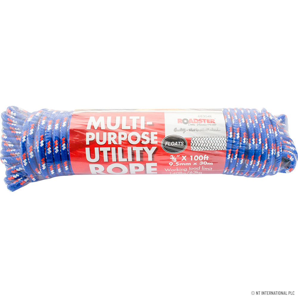 Corde d'utilité polyvalente 3/8" x 30m en polypropylène – 30m pour tous vos besoins extérieurs