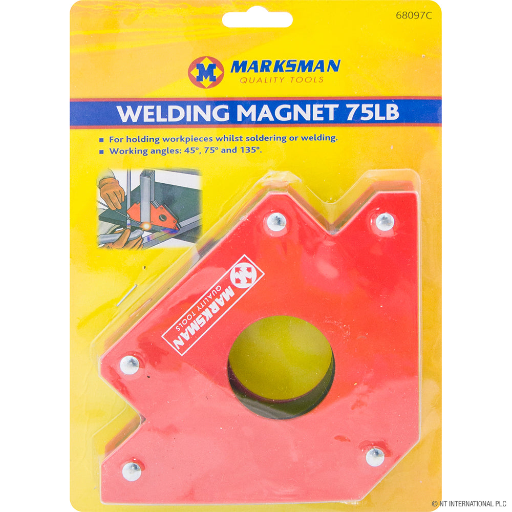 Projets de soudage : support de soudage magnétique fléché 75 lb