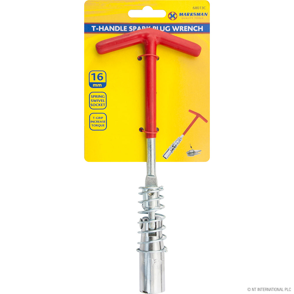 Clé à bougie en T 16 mm premium pour un entretien efficace du moteur