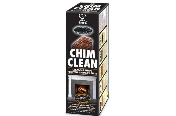 Bûche de nettoyage de cheminée