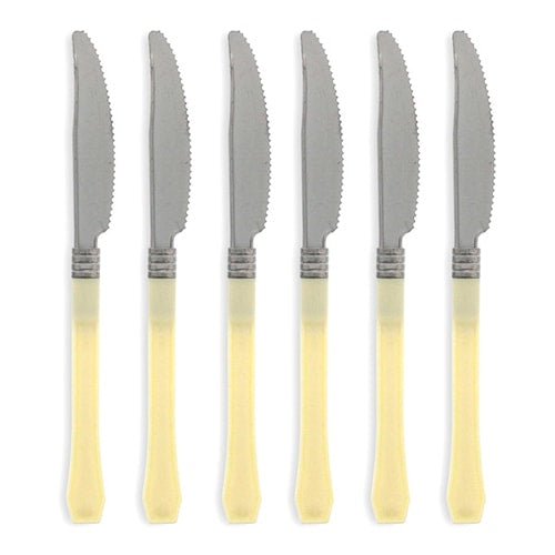Couteaux en plastique Essential Premium, paquet de 12