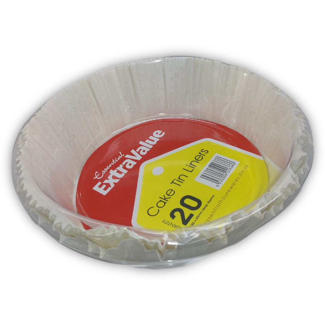 Doublures à gâteau rond extra-économiques 7 pouces, paquet de 20