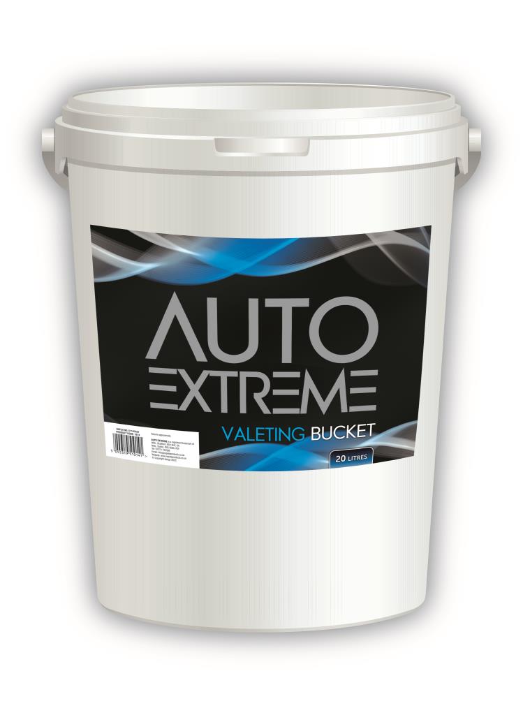 Seau de nettoyage et de detailing AX de 20 litres : Solution robuste pour le nettoyage et l'entretien des véhicules