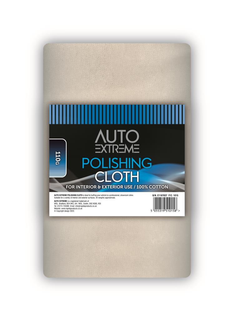 Chiffon de polissage premium 110g - Idéal pour les finitions délicates et l'amélioration de la brillance