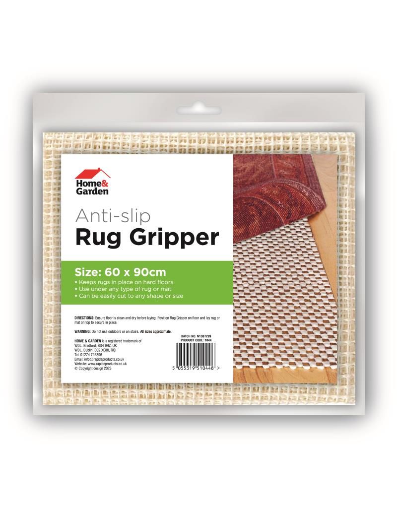 Antidérapant Premium pour Tapis - Sous-Tapis 60 x 90cm pour une Adhérence Sûre et une Protection du Sol