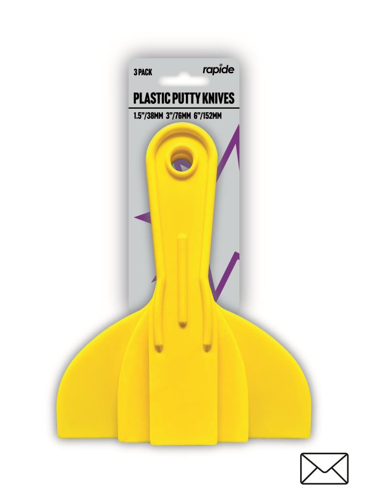 SPATULES À MASTIC EN PLASTIQUE RAPIDE