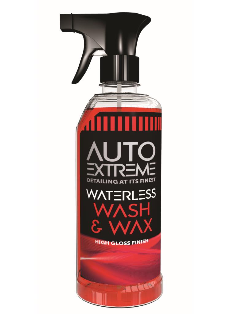 AX Lavage et Cire Sans Eau - Solution de Nettoyage et de Restauration de Brillance sans Effort pour Voitures