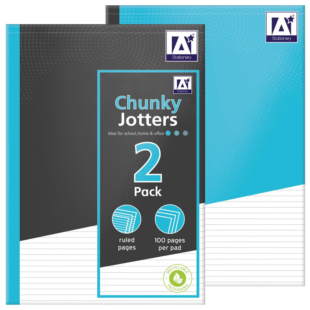 Lot de 2 blocs-notes A6