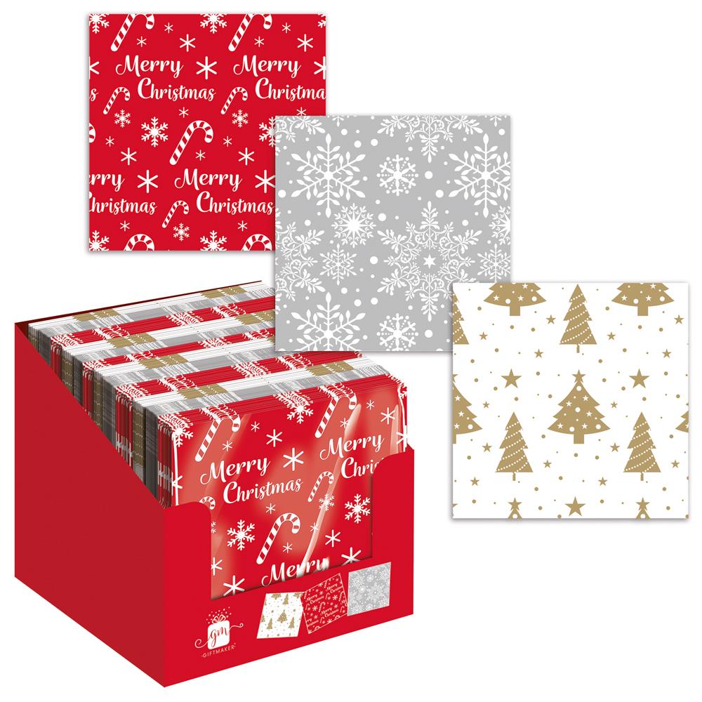 Serviettes de Noël PK20 (motif mélangé)