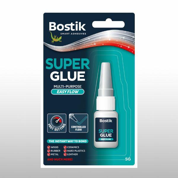 Bostik 30803655 Super Glue Flacon Easy Flow 5 g