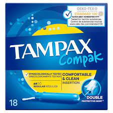 Tampax Compak Normal 18 (Jaune)