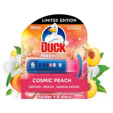 Support disques fraîcheur WC Net Cosmic Peach