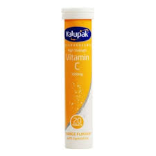 Valupak Vitamine C Effervescente 1000mg 20 comprimés