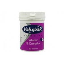 Valupak Vitamine B Complexe Comprimés OAD 60 unités VP095