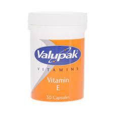Valupak Vitamine E 100 UI Gélules Boîte de 30