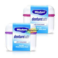 Boîte de Rangement pour Dentier Wisdom