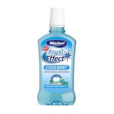 Bain de bouche Wisdom Fresh Effect 500 ml Menthe fraîche