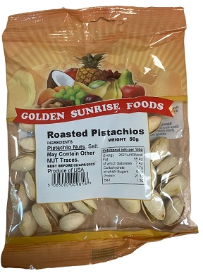 PISTACHES GRILLÉES 50g
